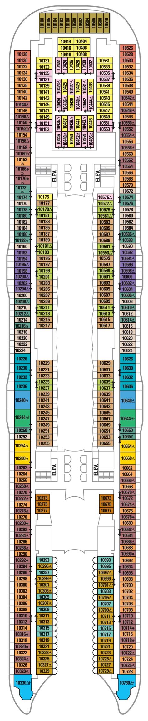 royal caribbean allure of the seas deck plans|Allure Of The Seas deck 10 plan .